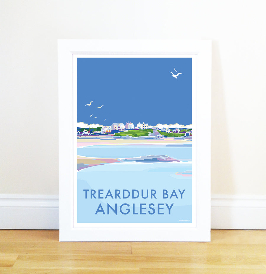 Becky Bettesworth Vintage Travel Poster and Seaside Print 