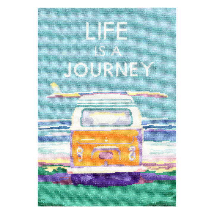 Bothy Threads Cross Stitch Sewing Kit Becky Bettesworth Life is a Journey