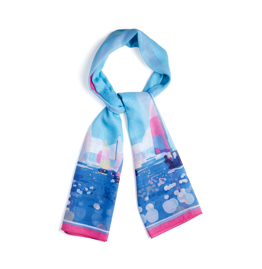 Luxury Long Voile Scarf