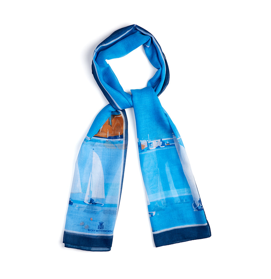 Luxury Long Voile Scarf