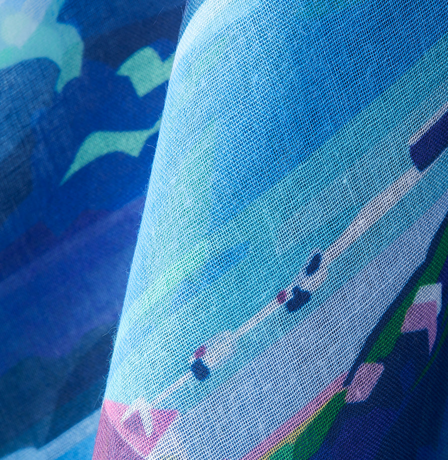 Luxury Long Voile Scarf