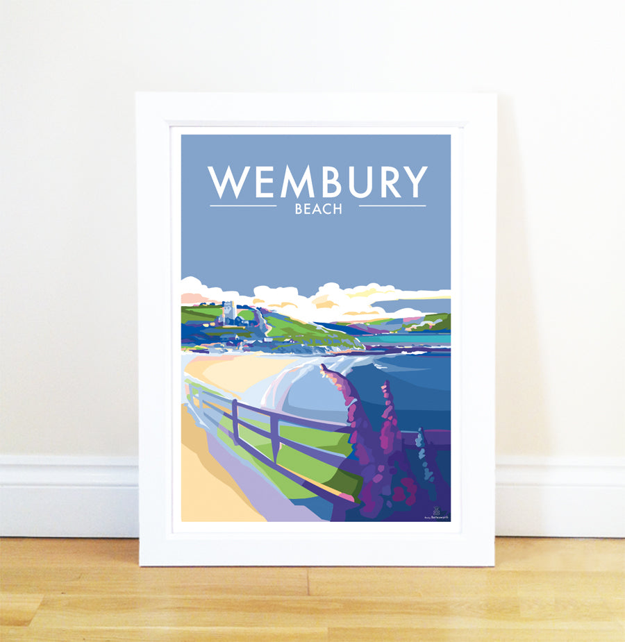 Becky Bettesworth Vintage Travel Poster and Seaside Prints 
