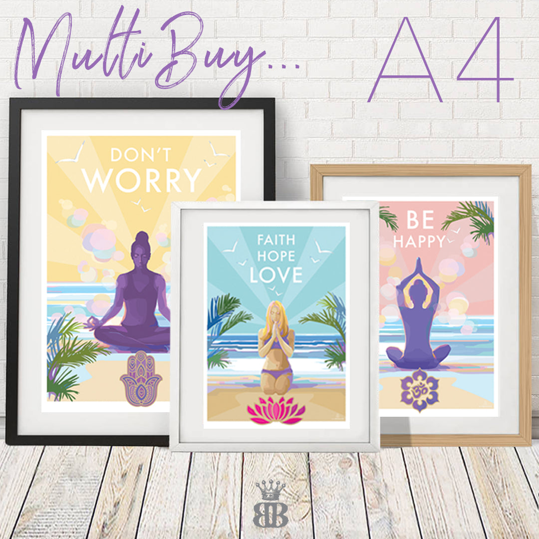 Yoga A4 Print Bundle Offer