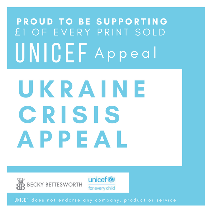 Becky Bettesworth Supporting UNICEF Appeal